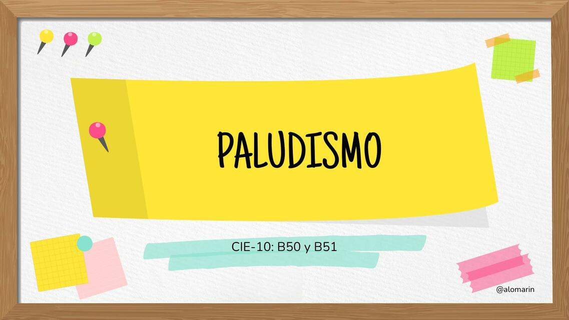 Paludismo