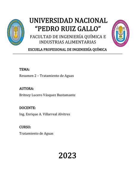 RESUMEN 2 Cantidad de Agua y detalles de consumo