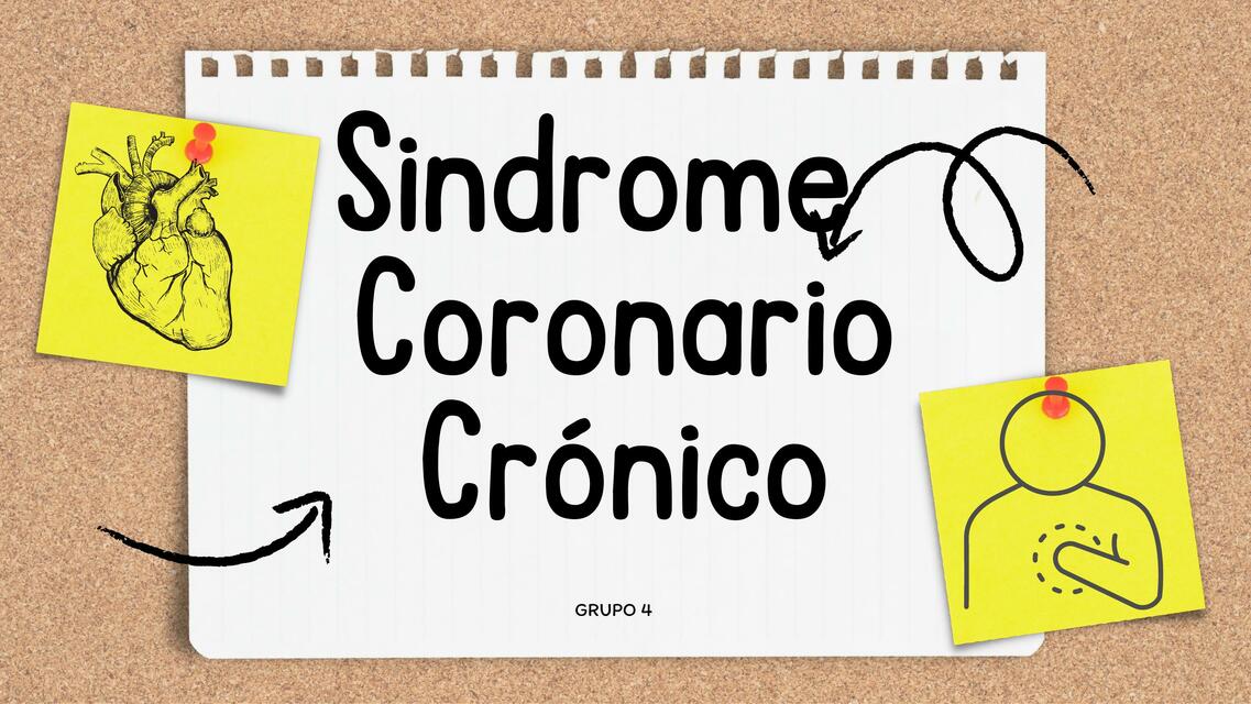 Síndrome Coronario Crónico angina estable