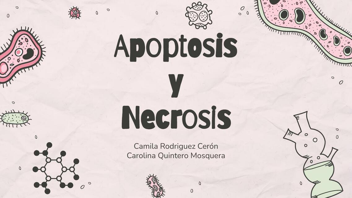 Apoptosis y Necrosis Biologia molecular pptx