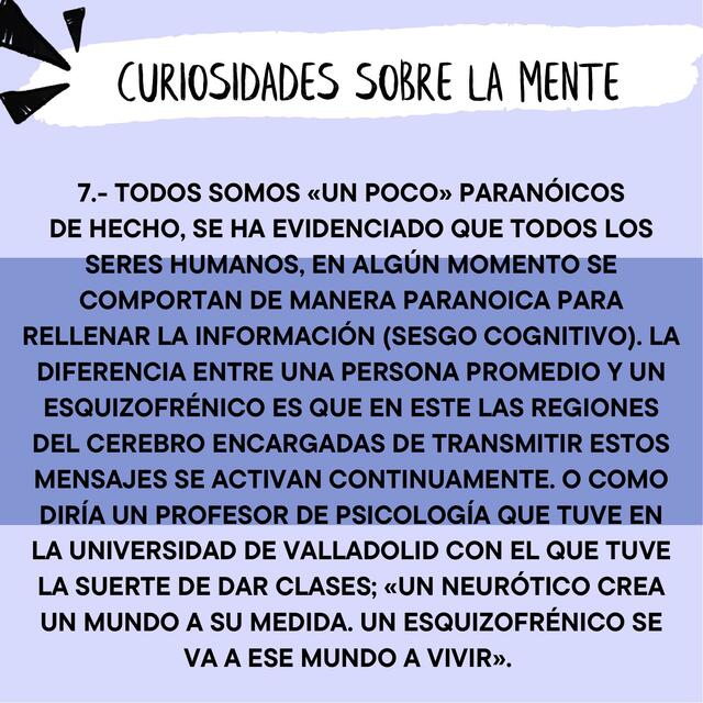 Curiosidades sobre la mente 5