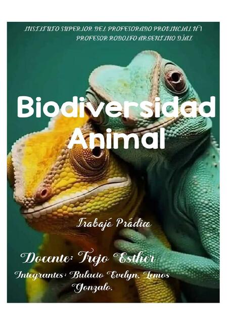 Biodiversidad animal 