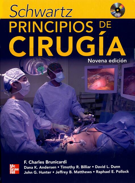 Principios De Cirugía 9 Edición Schwartz