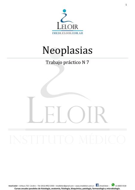 Neoplasias