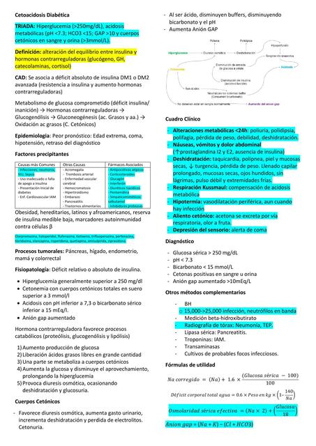 Cetoacidosis diabética 