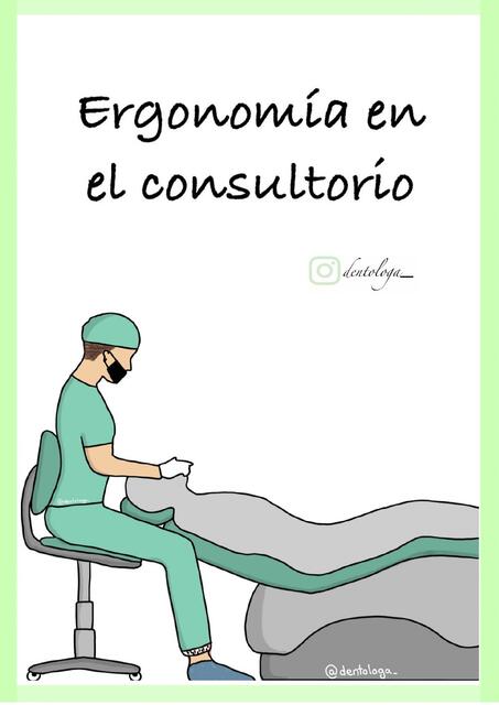 Ergonomía en el consultorio