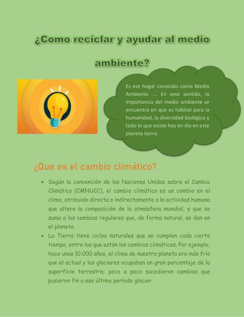 Tecnologia medio ambiente