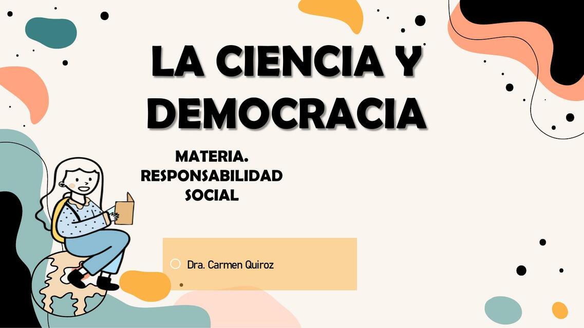 DEMOCRACIA Y CIENCIA