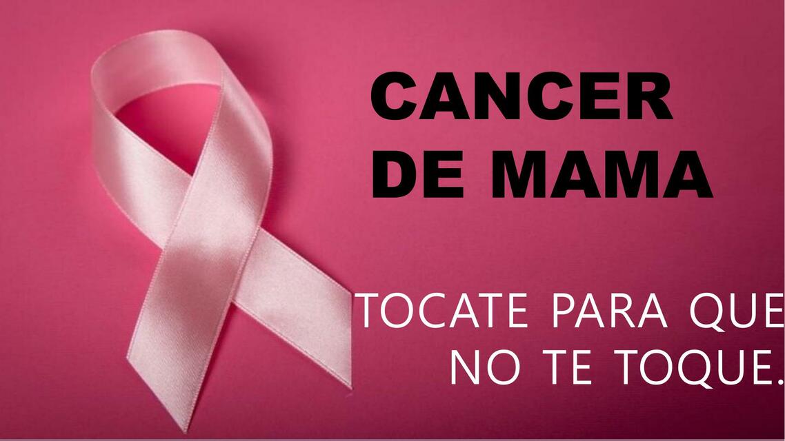 Cáncer De Mama Udocz