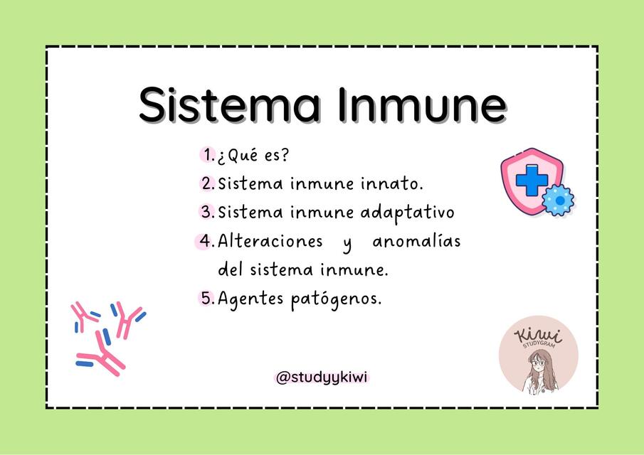 Sistema inmune Flashcards