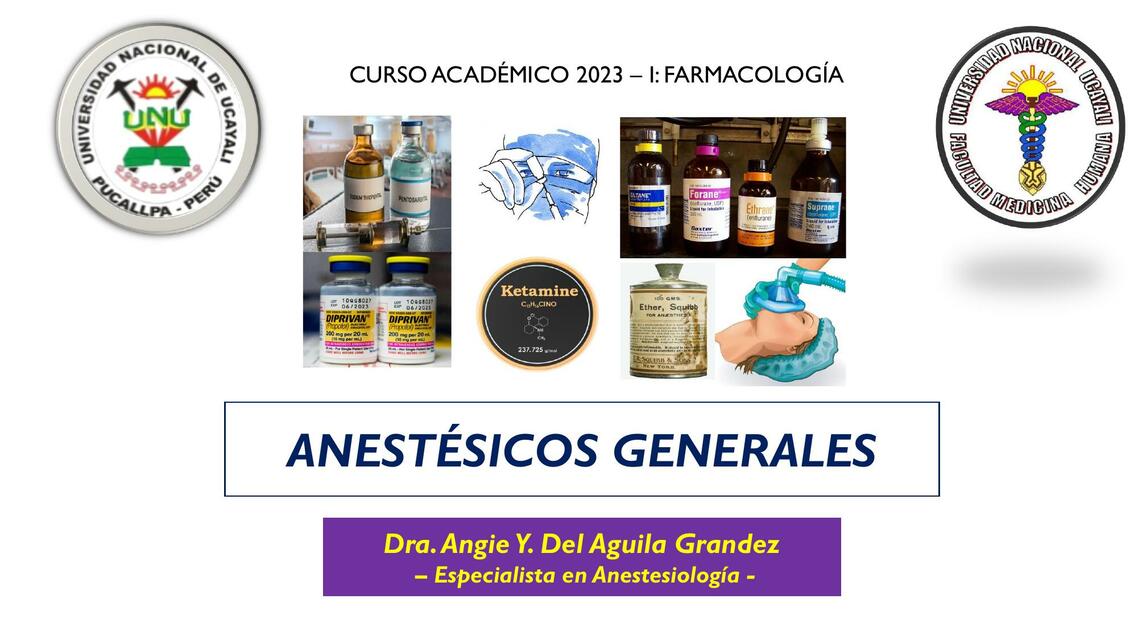 Anestésicos generales 