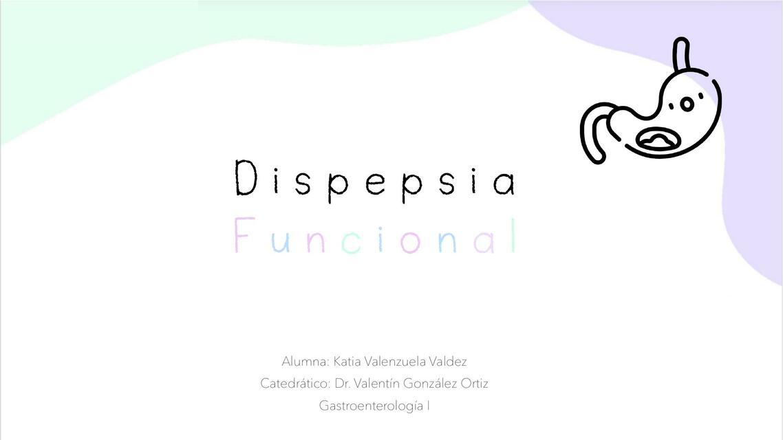 Dispepsia Funcional