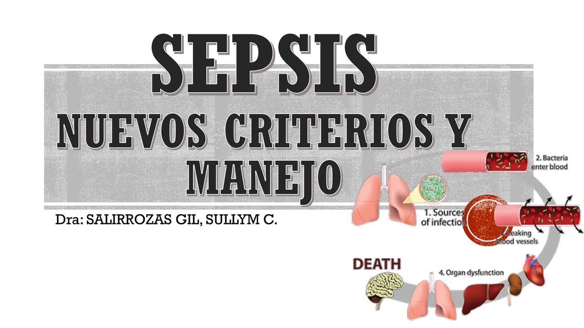 sepsis: nuevos criterios y manejos