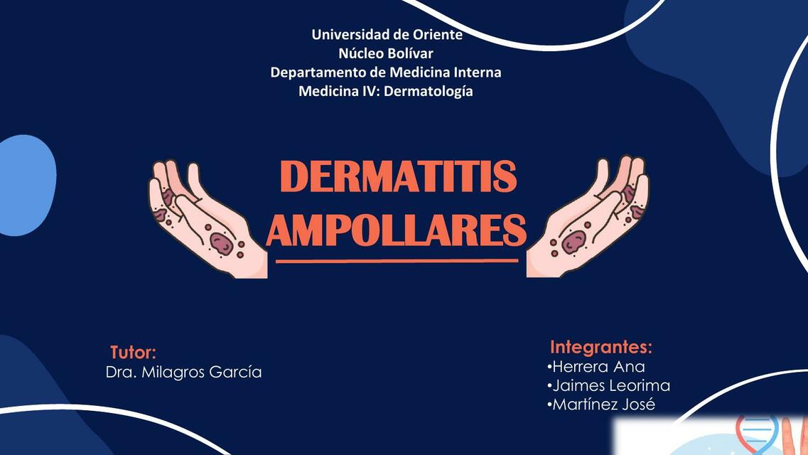 Dermatitis Ampollares