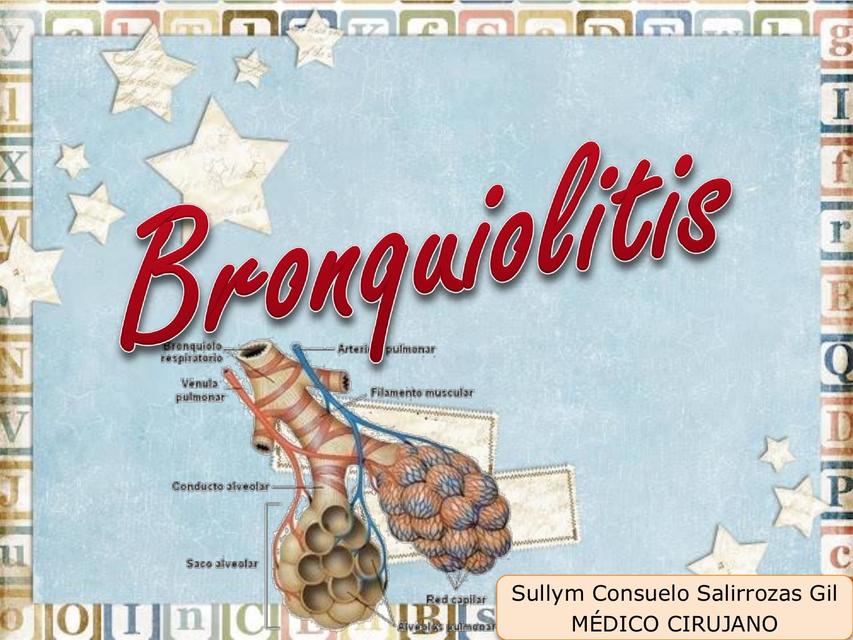 BRONQUIOLITIS 