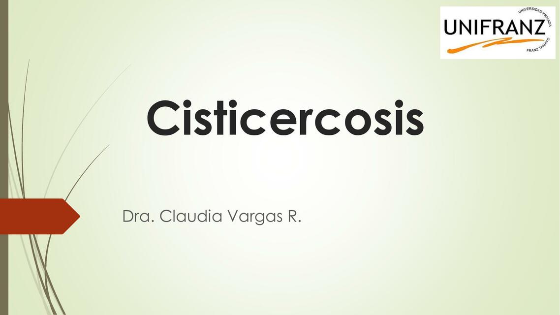 Cisticercosis