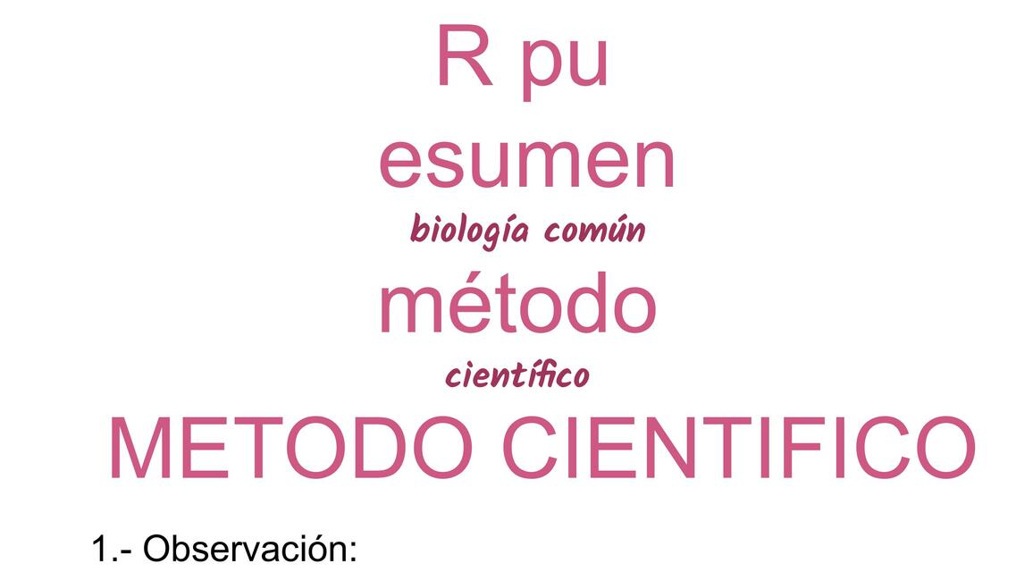 Método científico 