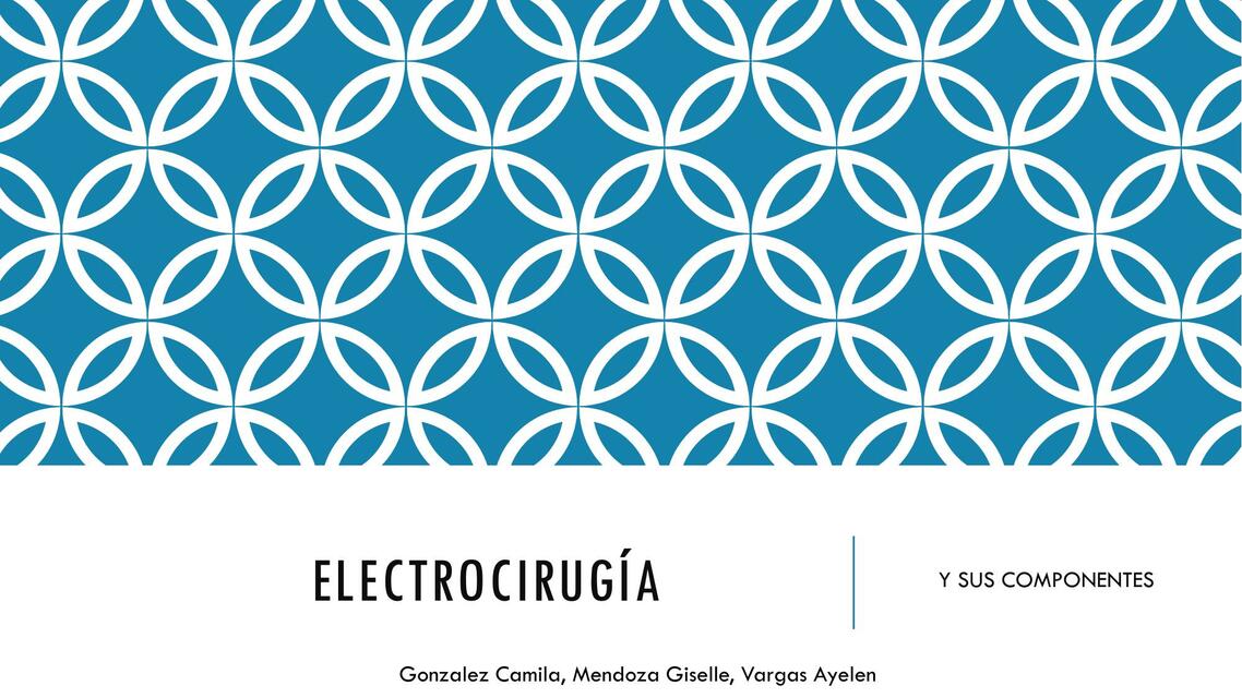 Electrocirugía