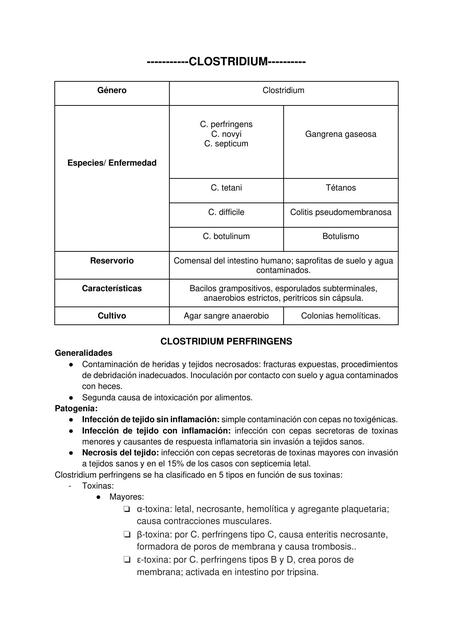 Clostridium