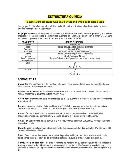 Estructura química