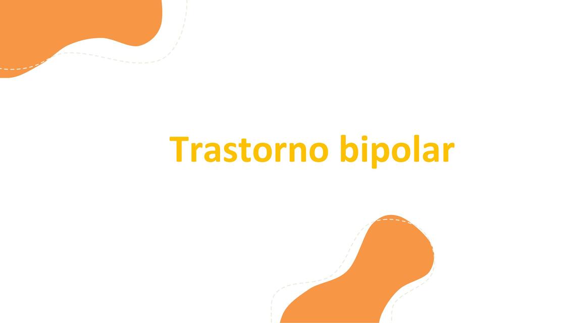 Trastorno Bipolar