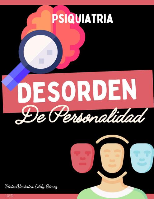 Desorden de personalidad