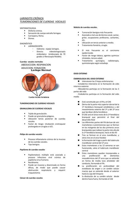 RESUMENES TEMAS OTORRINOLARINGOLOGIA