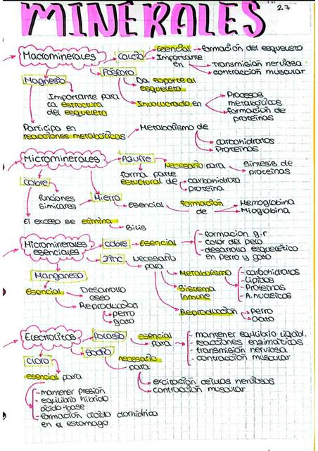 Minerales