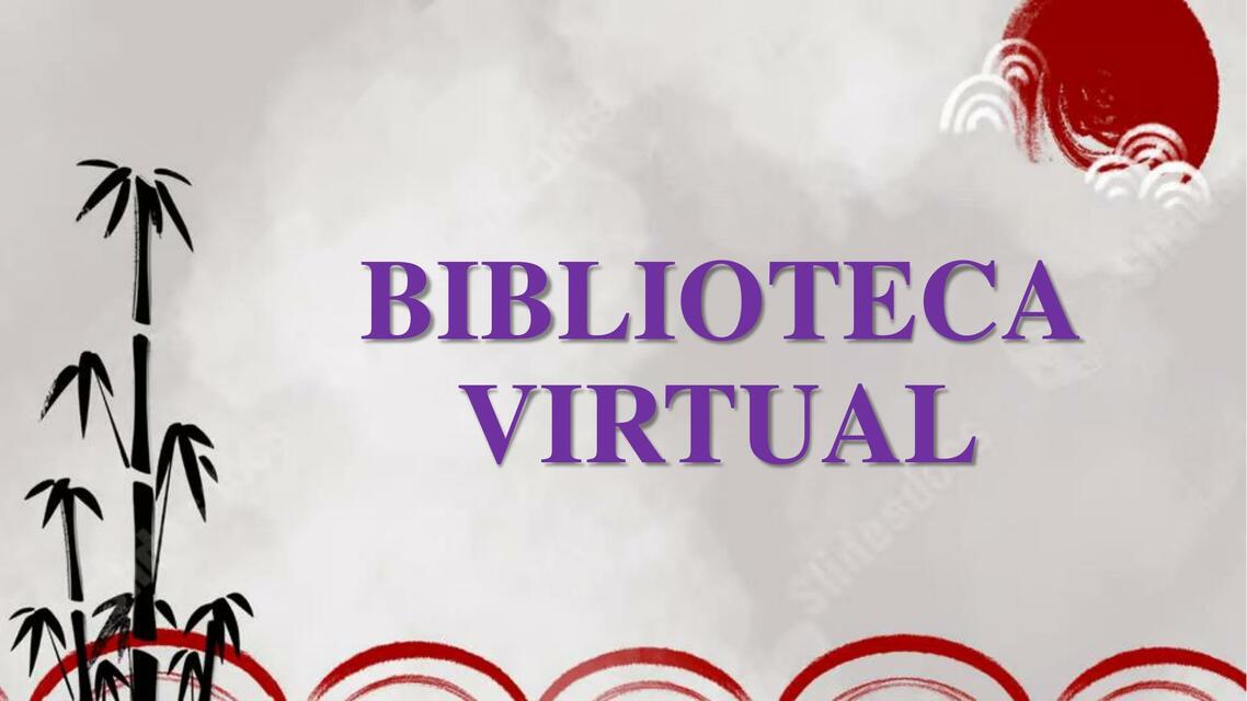 BIBLIOTECA VIRTUAL