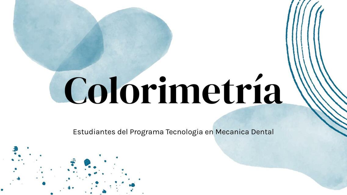 Colorimetria