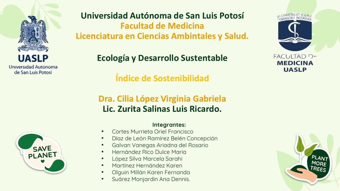 Indice de sustentabilidad - Equipo 2-UNIDAD 4