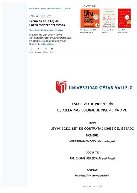 pdf resumen de la ley de contrataciones del estado