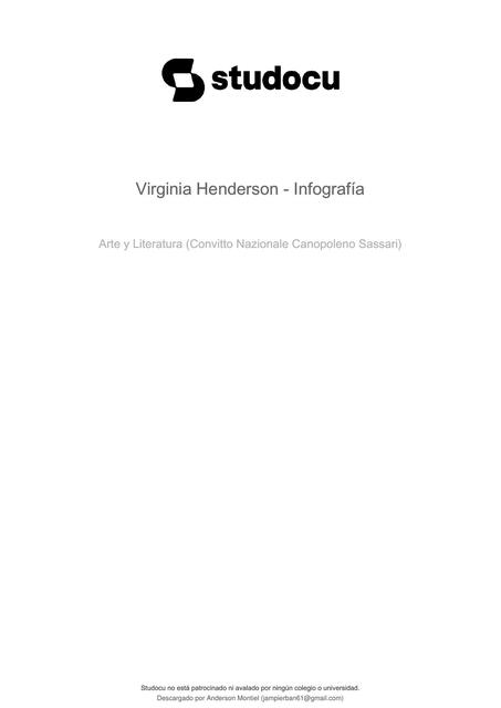 virginia henderson infografia