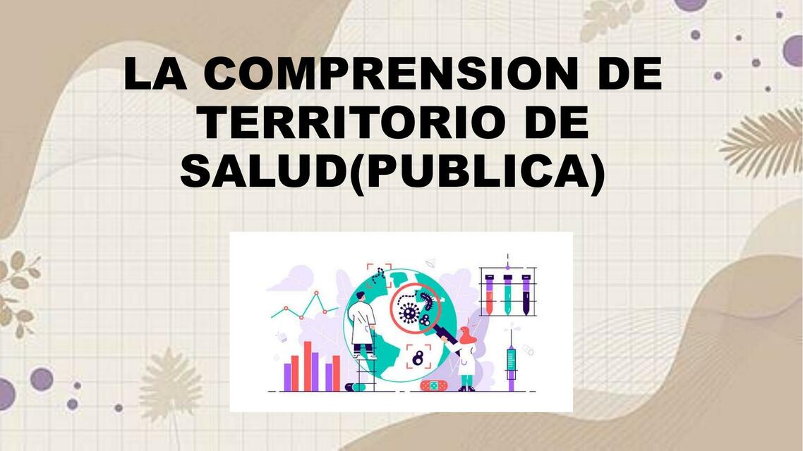 La Comprensión de Territorio de Salud 