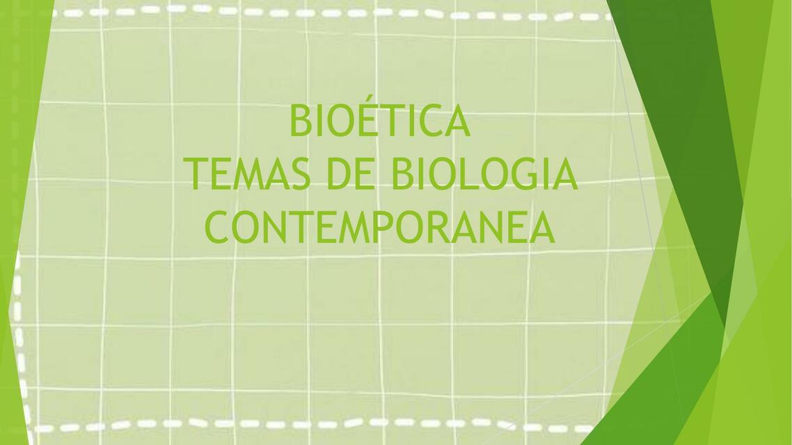 Bioetica 