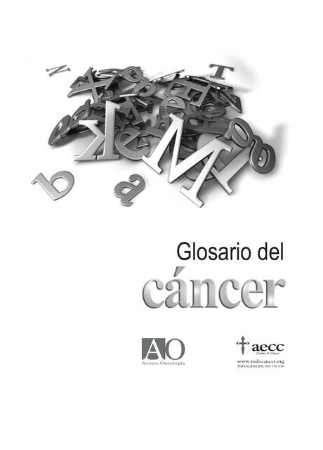 glosario oncologia