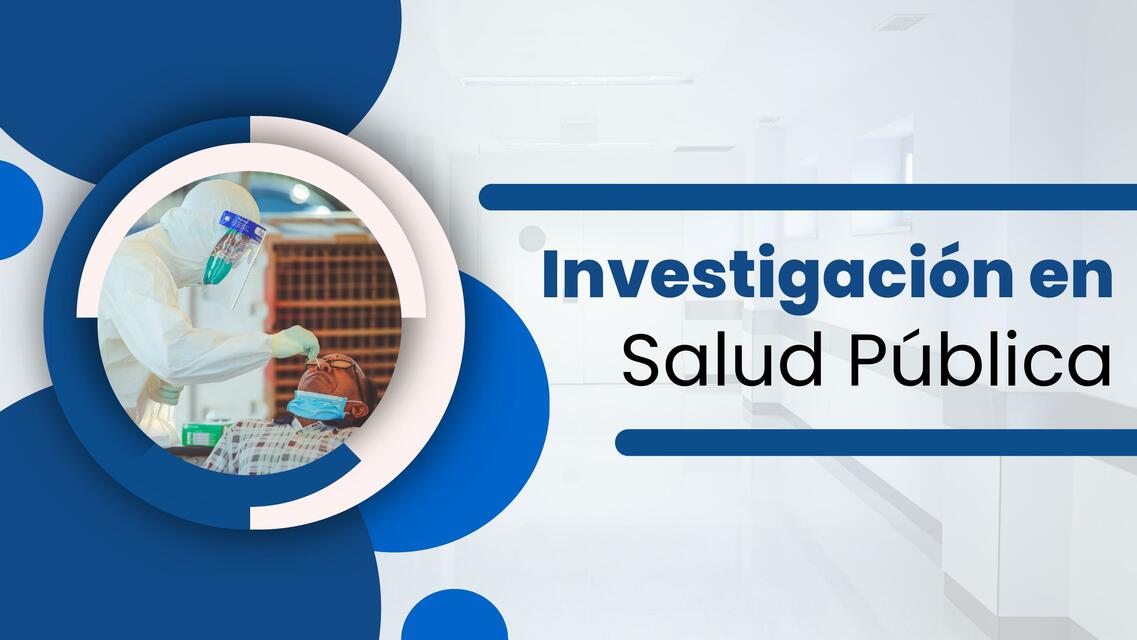 Investigación en Salud Pública | Ther Morante | uDocz