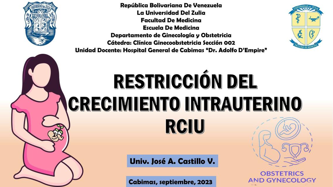 Restricción de crecimiento intrauterino