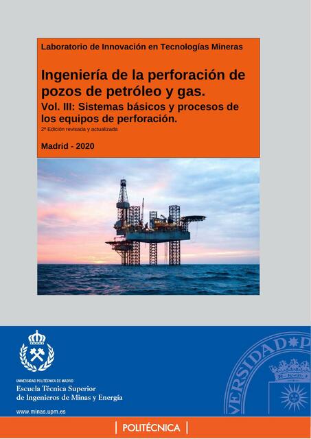 Ingeniería de la perforación de pozos de petróleo y gas