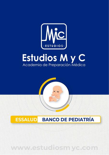 BANQUEO ESSALUD PEDIATRIA Estudios M y C