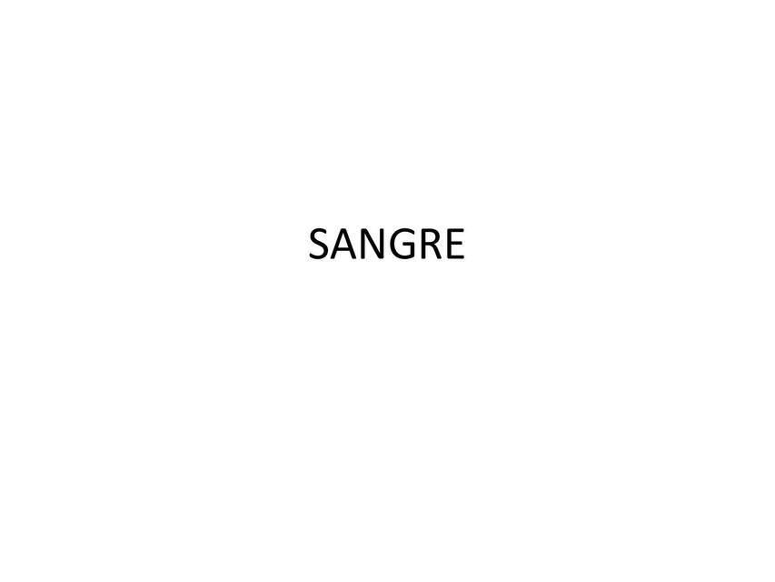 Sangre