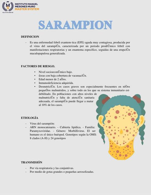 Sarampión 