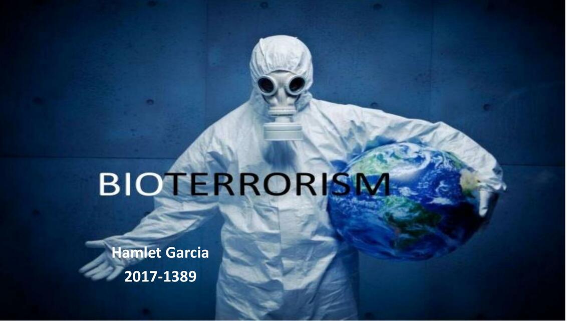 Bioterrorismo | Luis Kendal Cedeño Martinez | uDocz