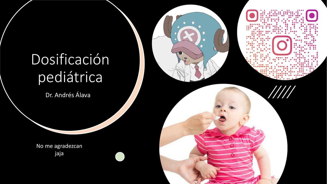 Dosificación pediátrica