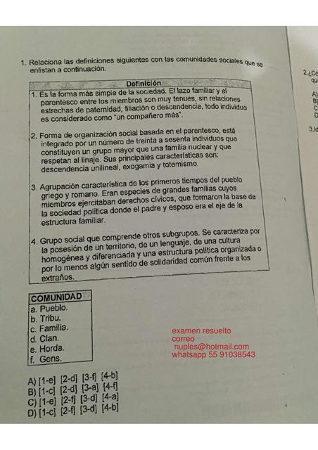 El Lenguaje En Relacion Del Hombre Con El Mundo Examen Prepa Udocz
