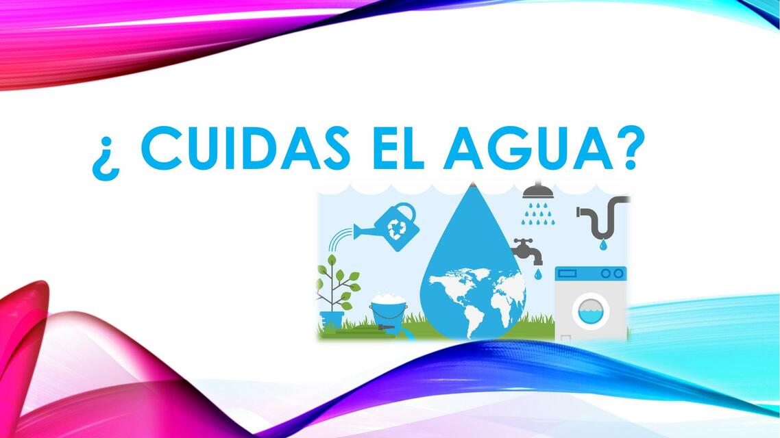 ¿Cuidas el Agua?