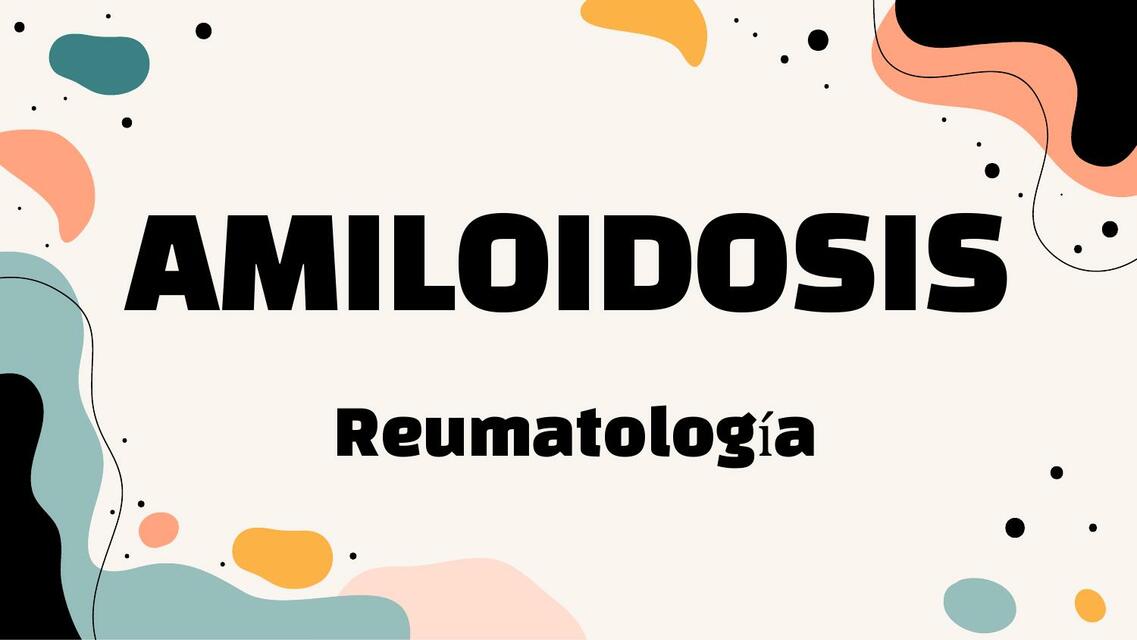 Amiloidosis 