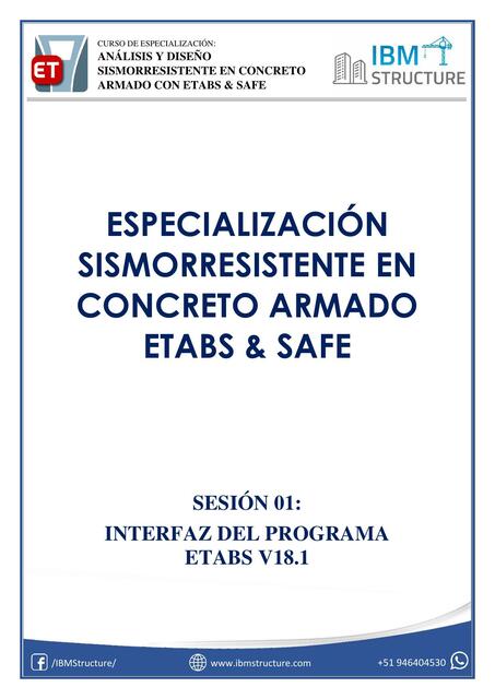 Especialización Sismorresistente en Concreto Armado 