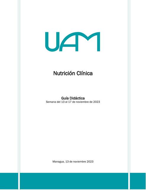 Nutricion clínica