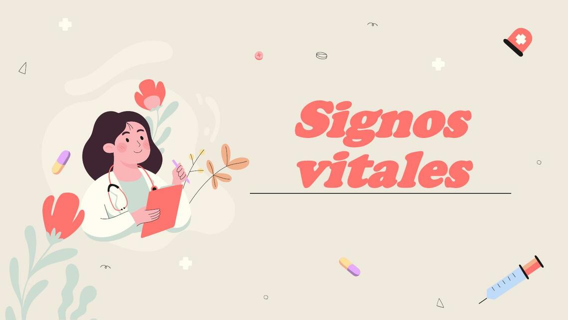 Signos vitales